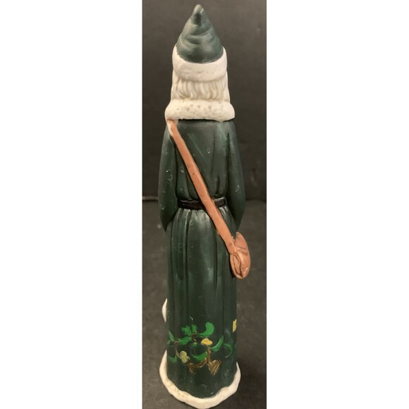 Two Old World Santa Claus Figurines Tall Style Christmas Decor - Picture 4 of 11